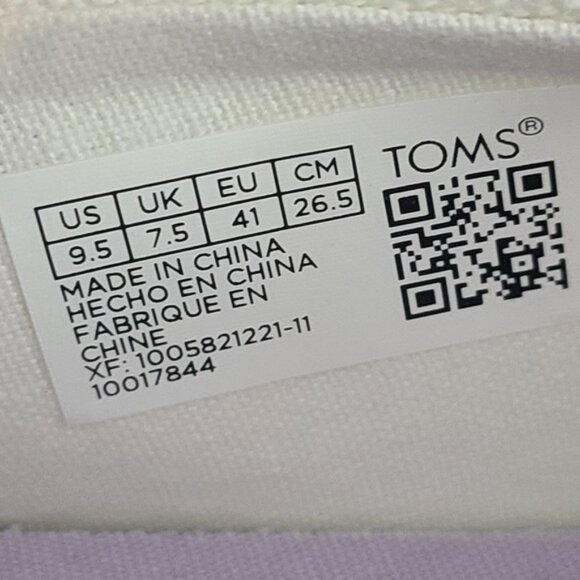 NWT - TOMS Women's, Alpargata Mallow Slip-On Ombre - Picture 6 of 11